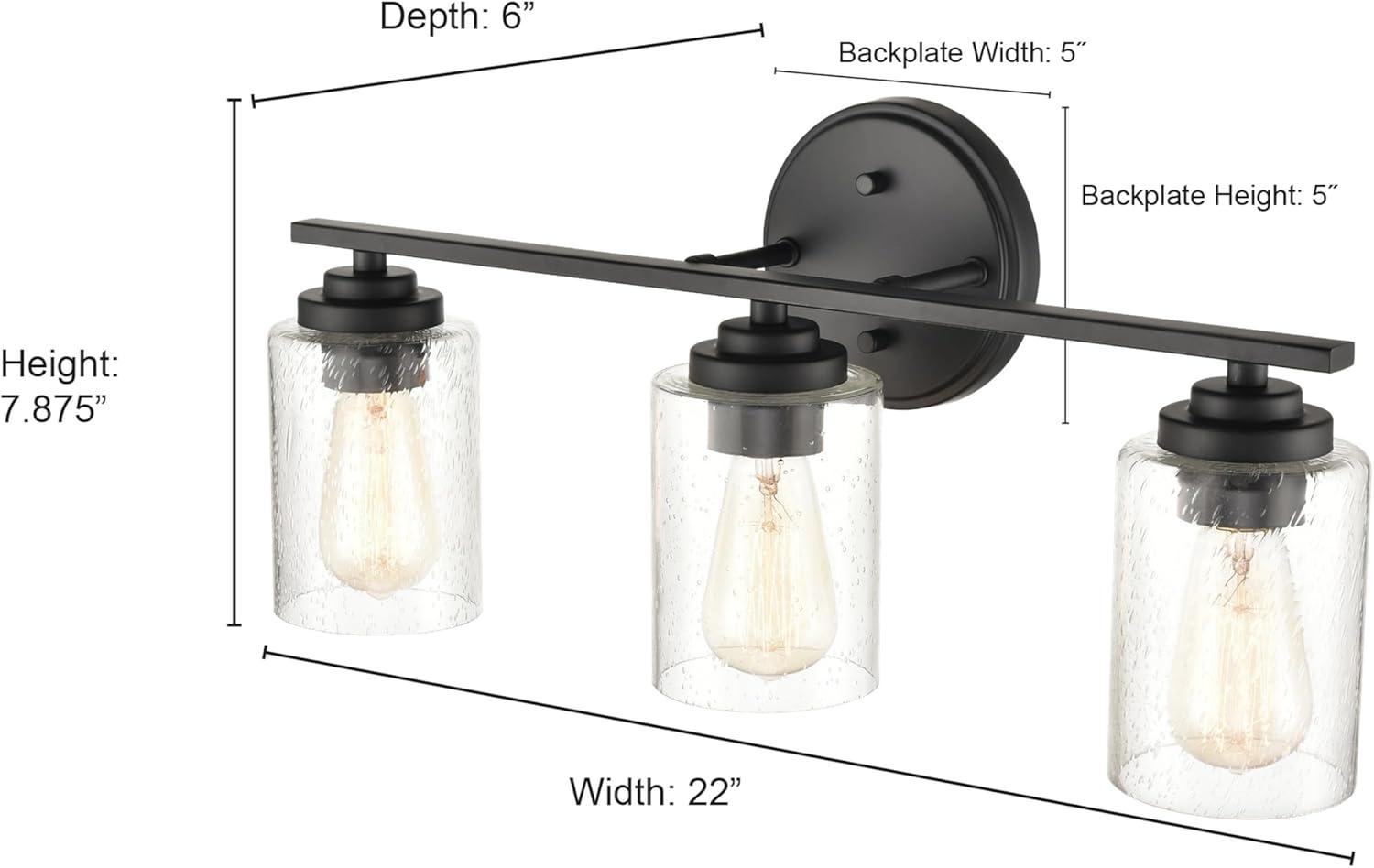 Savoy House Marshall 3 - Light Vanity in  Polished Chrome