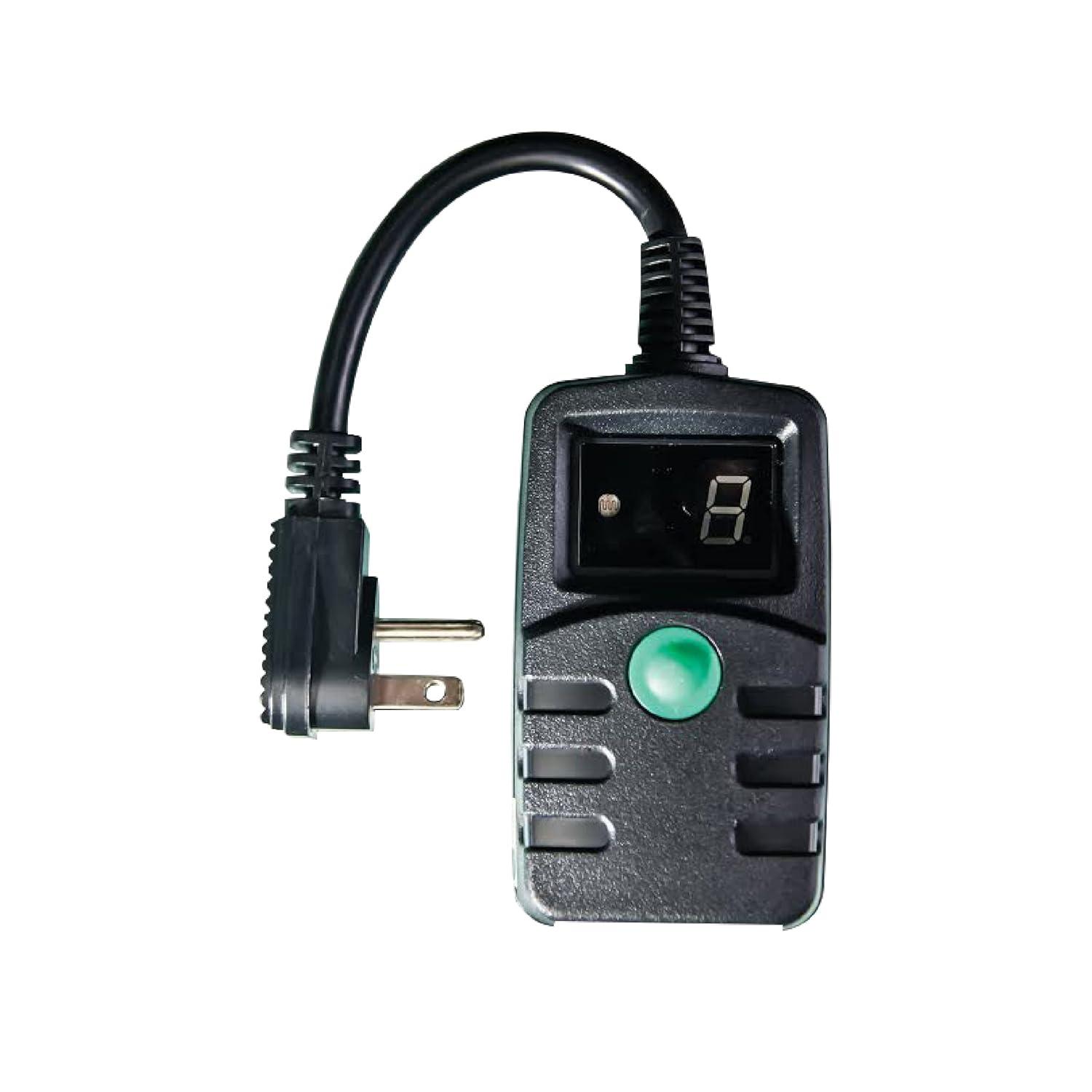 GoGreen Power (GG-36003) Outdoor Digital Timer, Photoelectric sensor, Black
