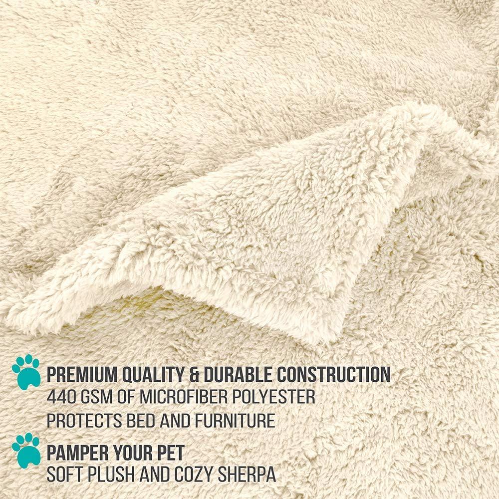 PetAmi Sherpa Fleece Pet Blanket