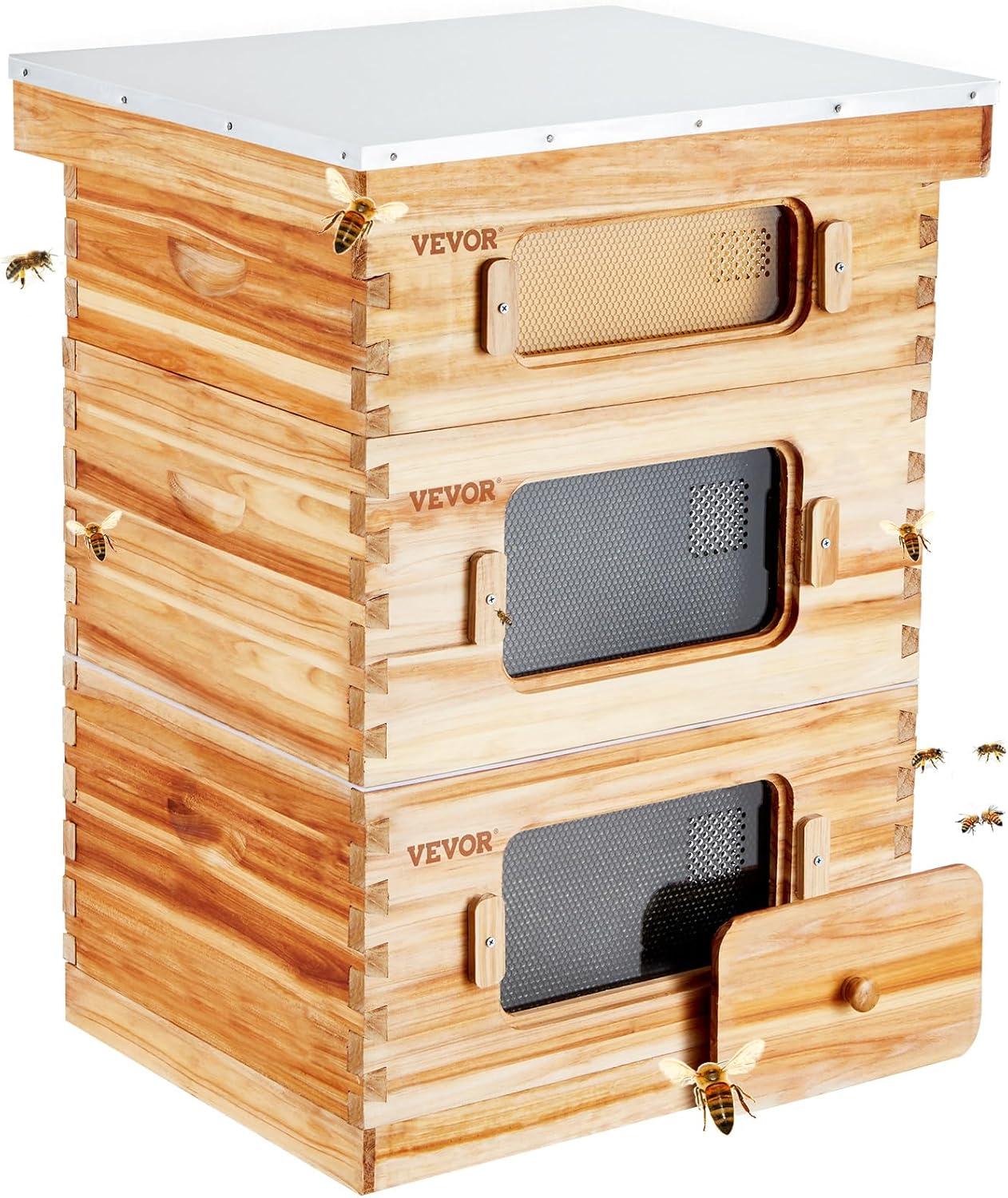 VEVOR VEVOR Bee Hive 30 Frame Bee Hives Starter Kit