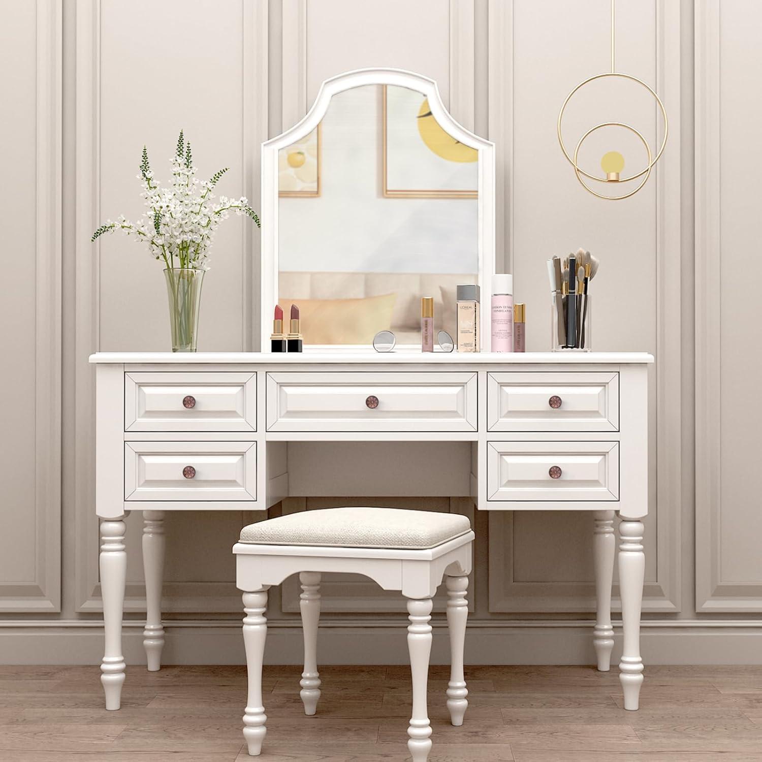 10 Pack Antique Brass Cabinet Knobs Vintage,1.4" Decorative Vintage Cabinet Hardware Handles for Cabinets and Drawers, Brass Kitchen Cabinet knobs Dresser Knobs Drawer Pulls