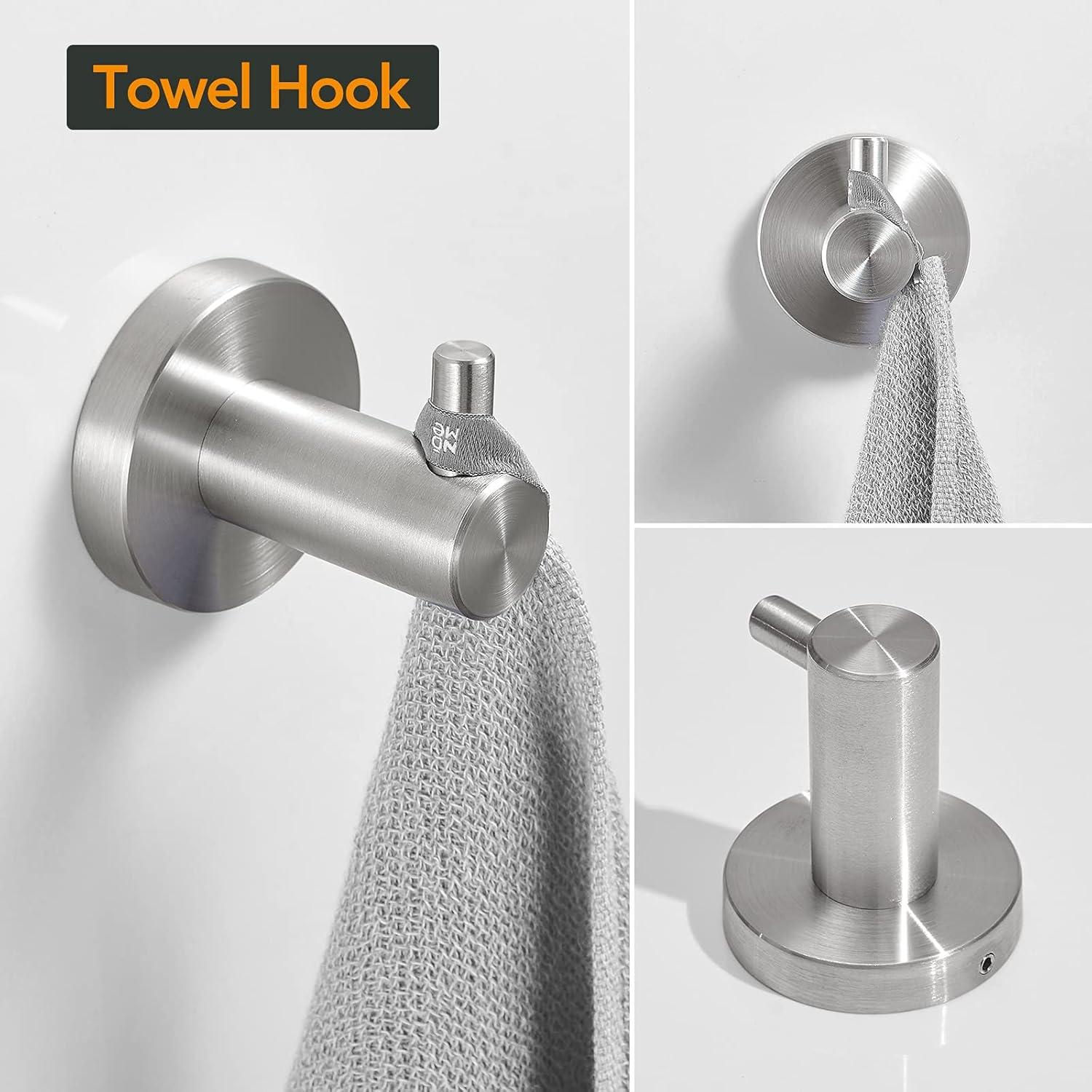 4 - Piece Bathroom Hardware Set