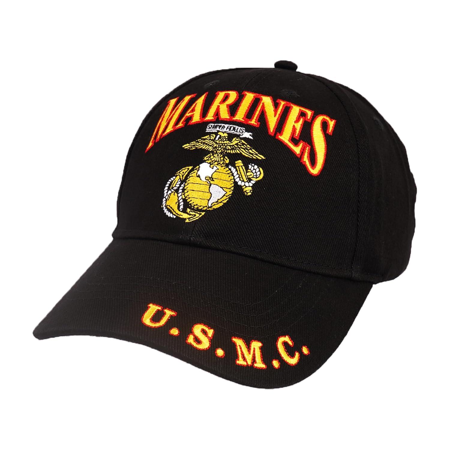 United States Marine Corps Cap | Perfect for Everyday, Comfortable | Baseball Cap for Men Women Official Licensed