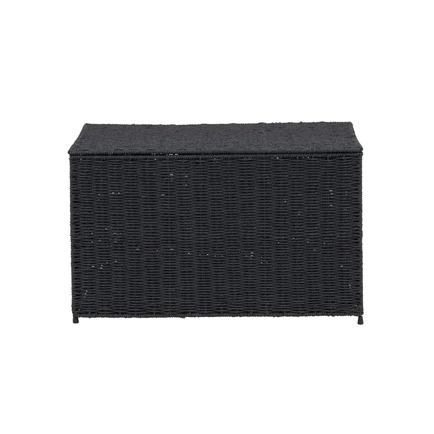 Household Essentials Woven Wicker Storage Chest