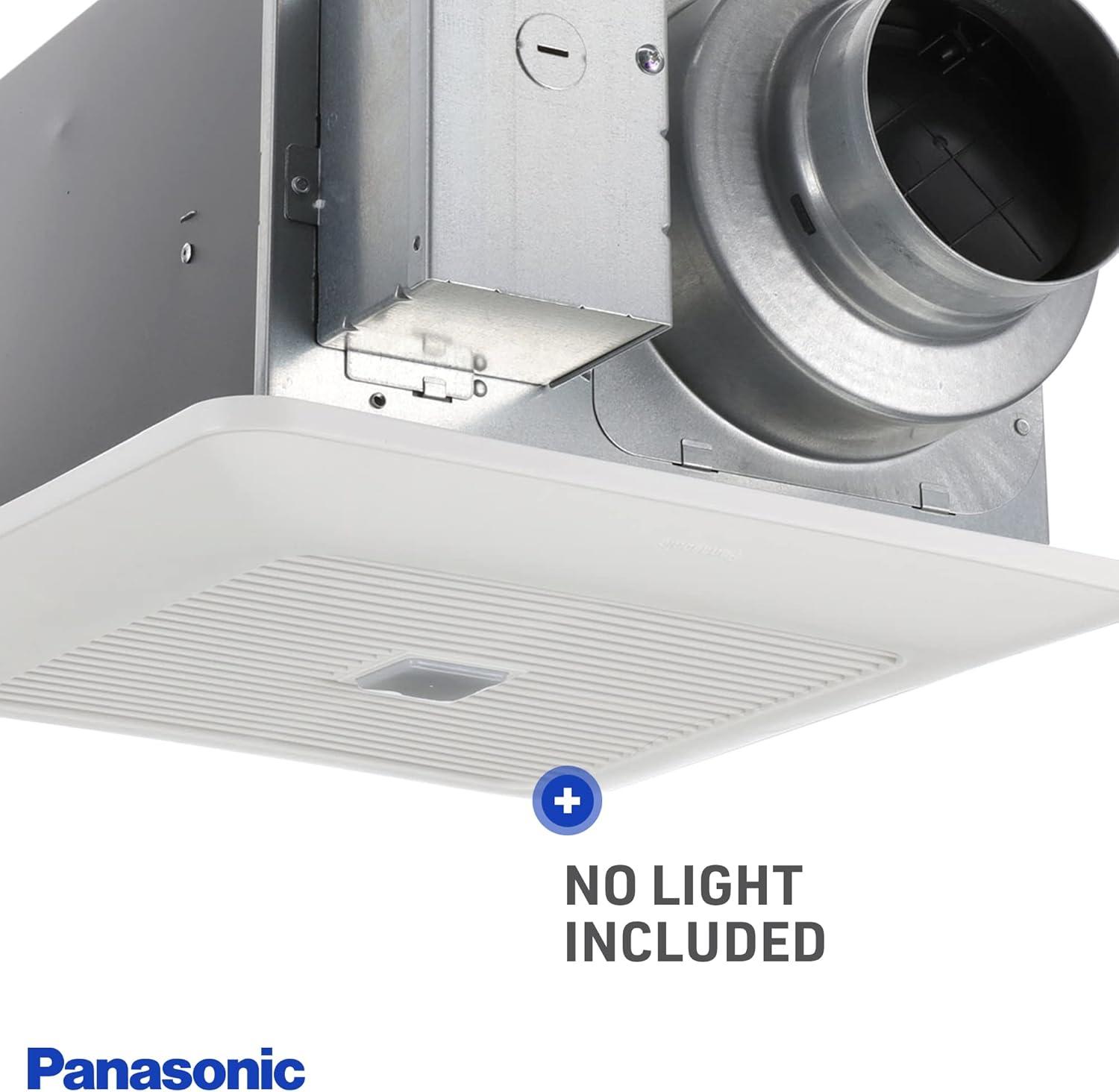 WhisperSense White Ceiling Mount Ventilation Fan with Dual Sensor