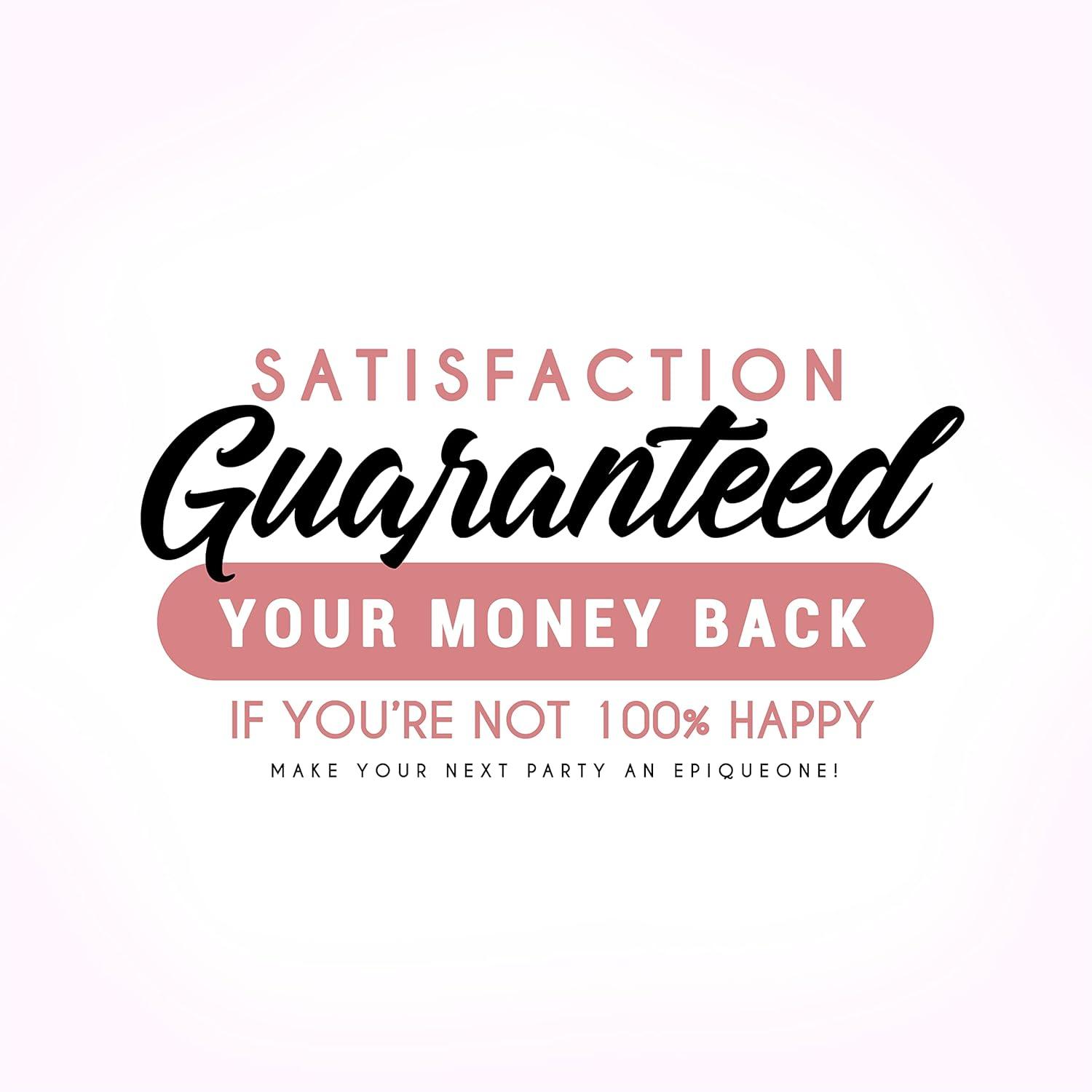 EpiqueOne 20 Piece Tissue Paper Pom Poms Party Kit - Colorful Paper Flower Wall Decorations - Pink Rose