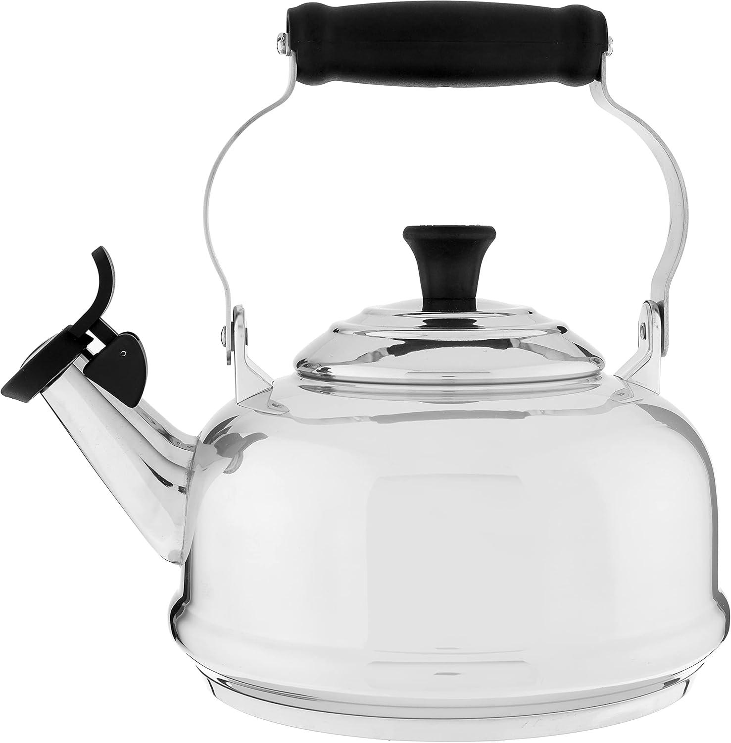 Stainless Steel Whistling Tea Kettle with Thermoplastic Handle