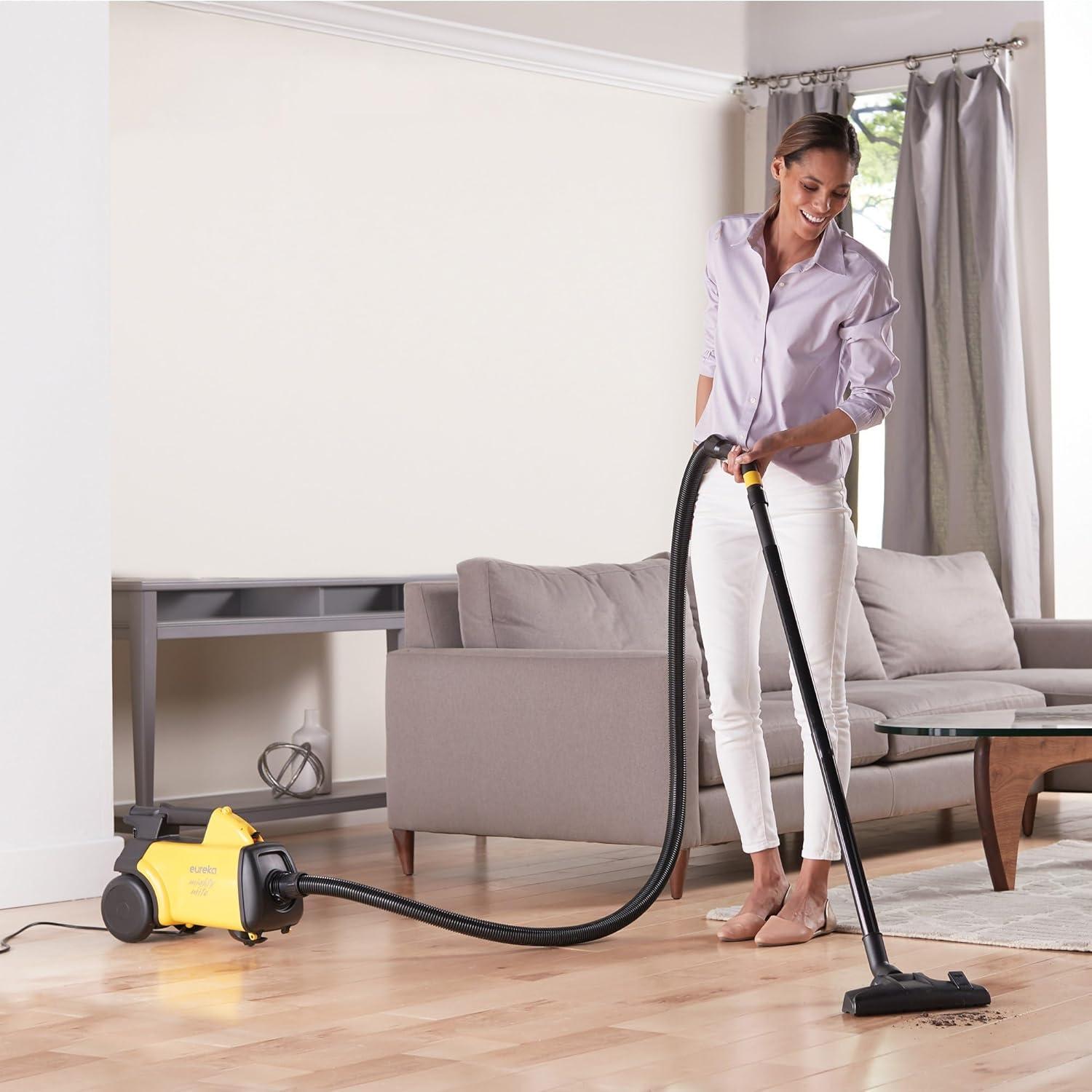 Mighty Mite Lightweight Canister Vacuum
