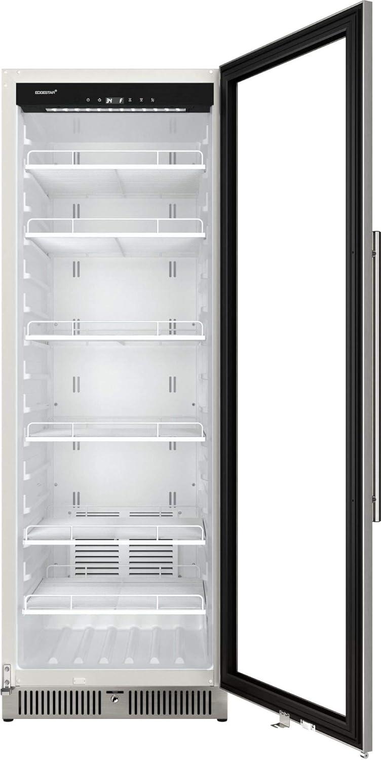 Edgestar Vbm131 24" Wide 13.7 Cu. Ft. Commercial Beverage Merchandiser - Stainless Steel