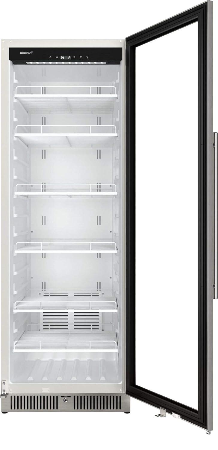 Edgestar Vbm131 24" Wide 13.7 Cu. Ft. Commercial Beverage Merchandiser - Stainless Steel