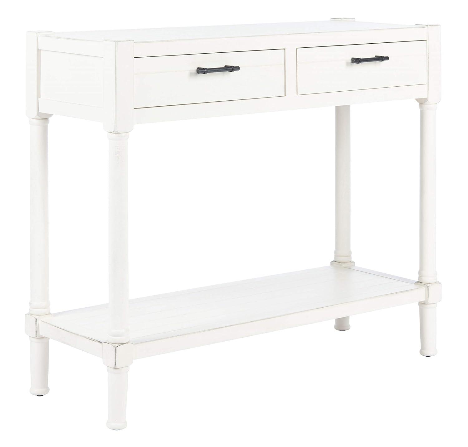 Filbert 2 Drawer Console Table - CNS5716A - Off-White - Safavieh