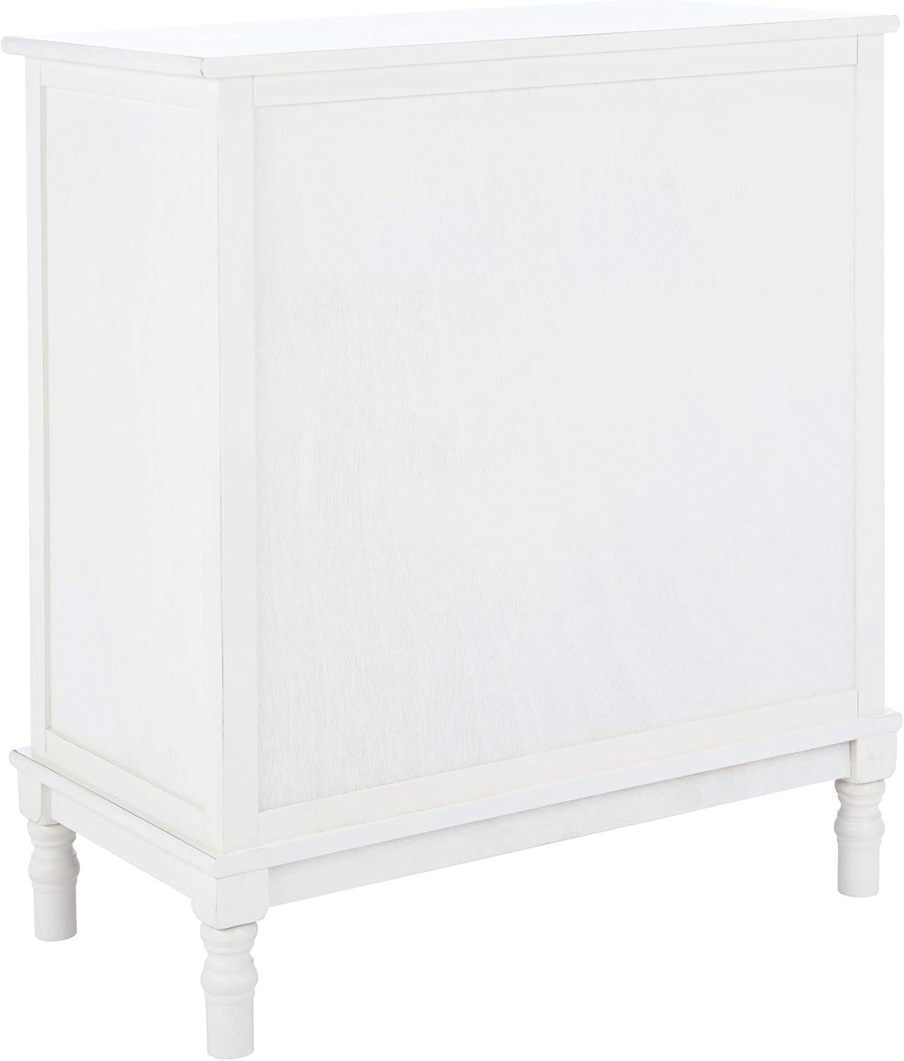 SAFAVIEH Tate 2-Drawer 2-Door Sideboard Distressed / White