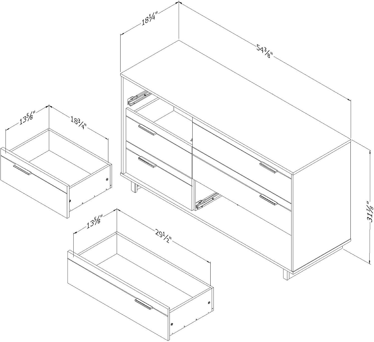 Fynn 6-Drawer Dresser