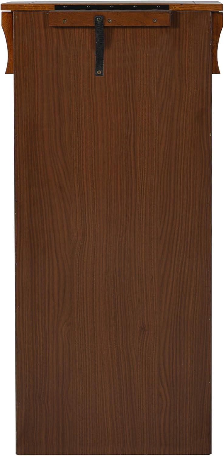 Powell Anna Lee Jewelry Armoire, Oak