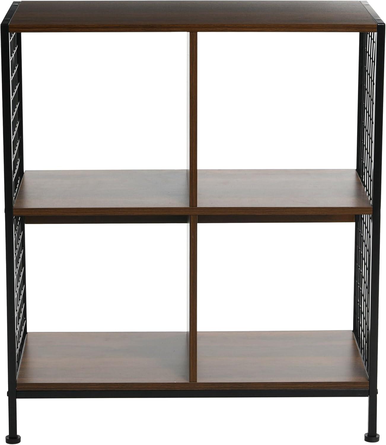 Household Essentials 28.15" Trellis 4 Shelf Bookshelf