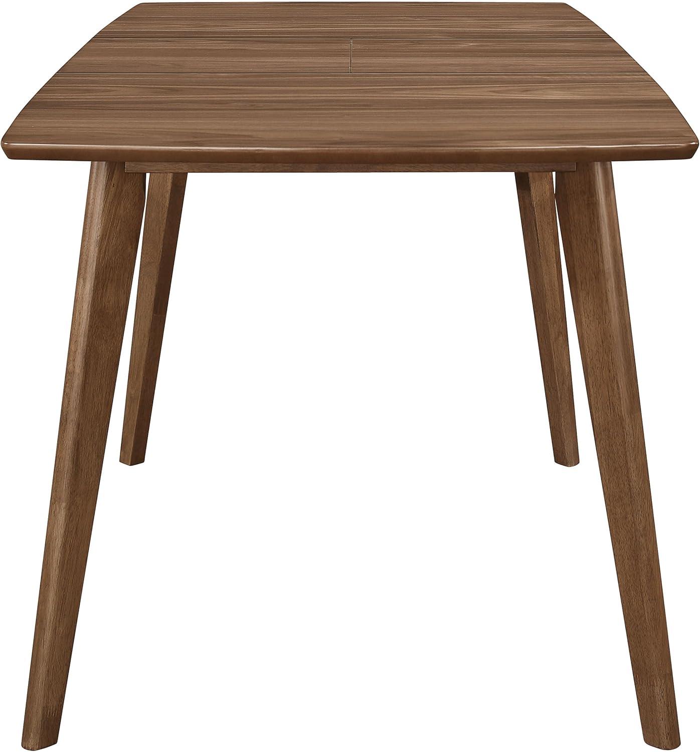 Coaster Furniture Coaster Furniture Alfredo Extension Leaf Dining Table Natural Walnut
