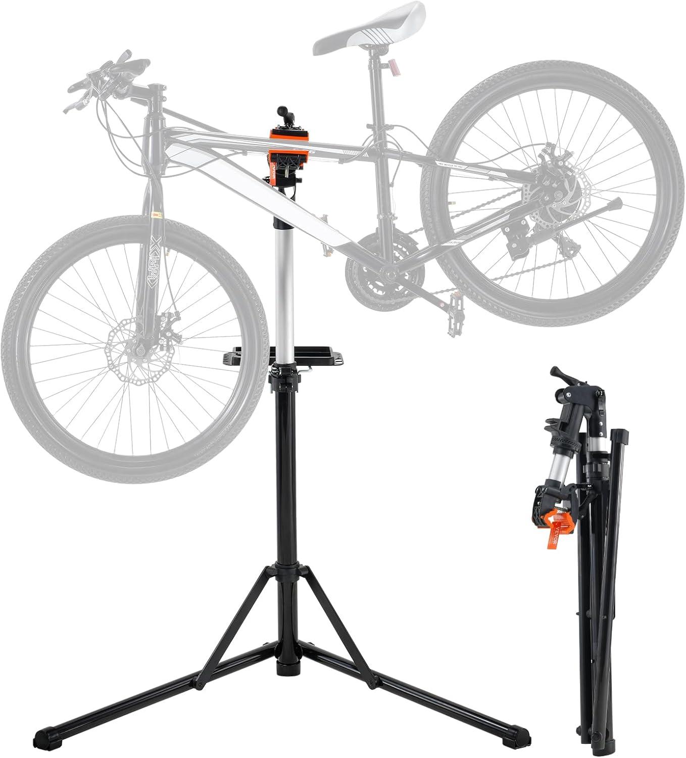 Bike Repair Stand, 66 lbs Heavy-duty Aluminum Bicycle