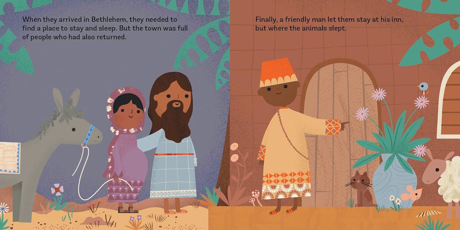 The Story of Christmas - (Little Bible Stories) by  Pia Imperial (Board Book)