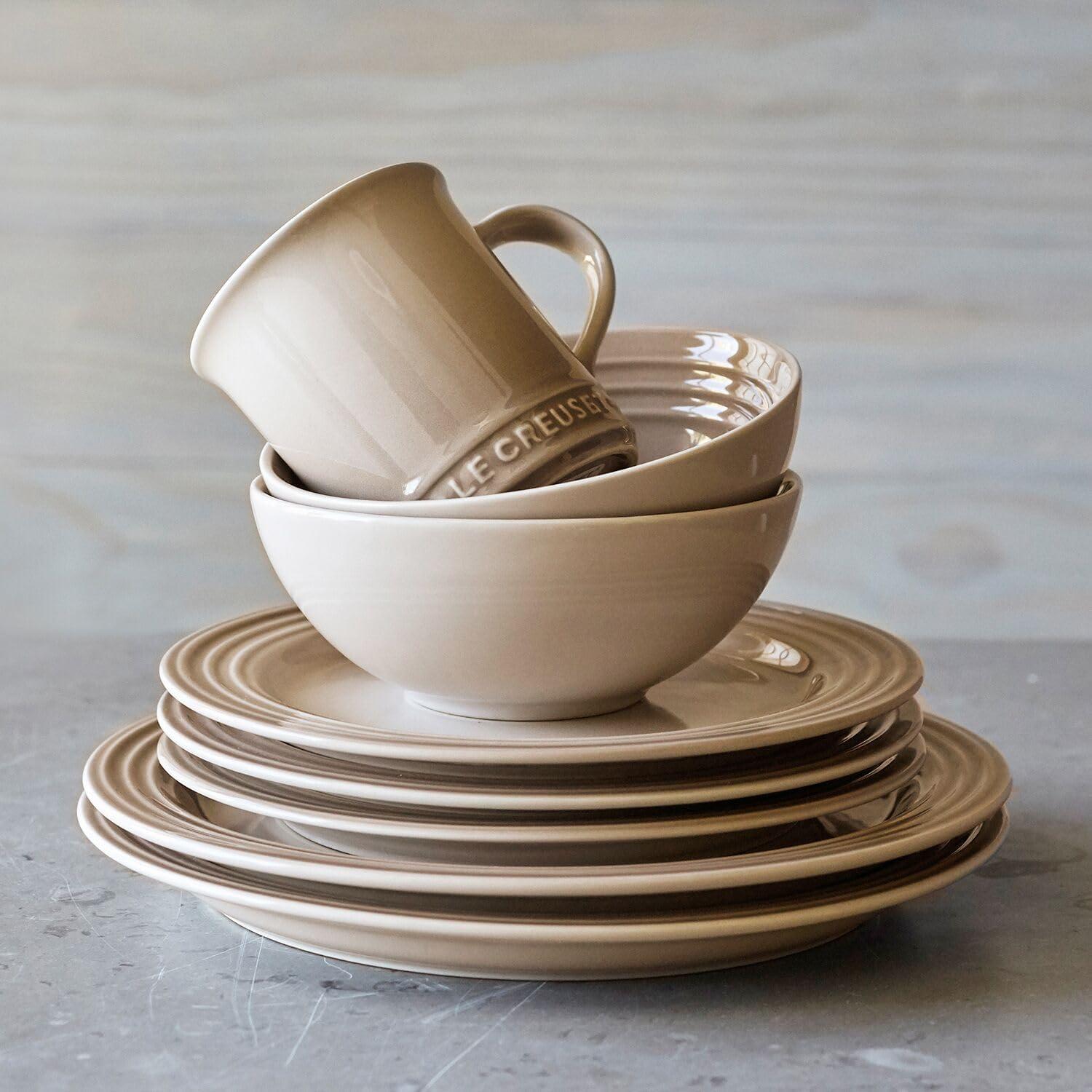 Cerise Ceramic 16-Piece Dinnerware Set