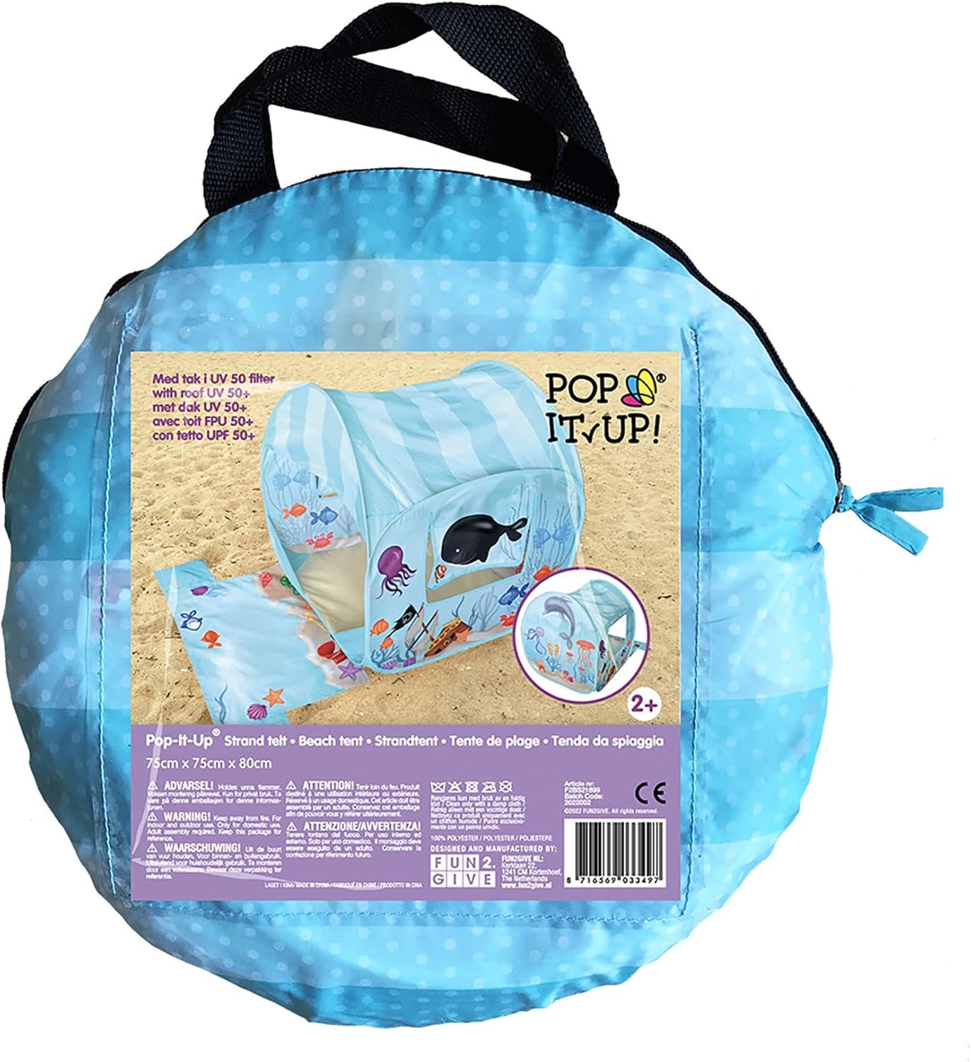 Fun2Give Fun2Give 30'' W x 30'' D Indoor / Outdoor Polyester Pop-Up Play Tent