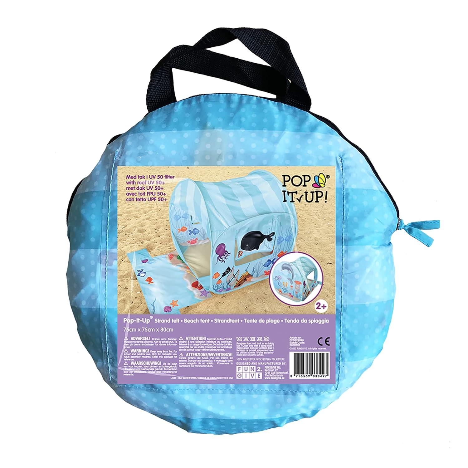 Fun2Give Fun2Give 30'' W x 30'' D Indoor / Outdoor Polyester Pop-Up Play Tent