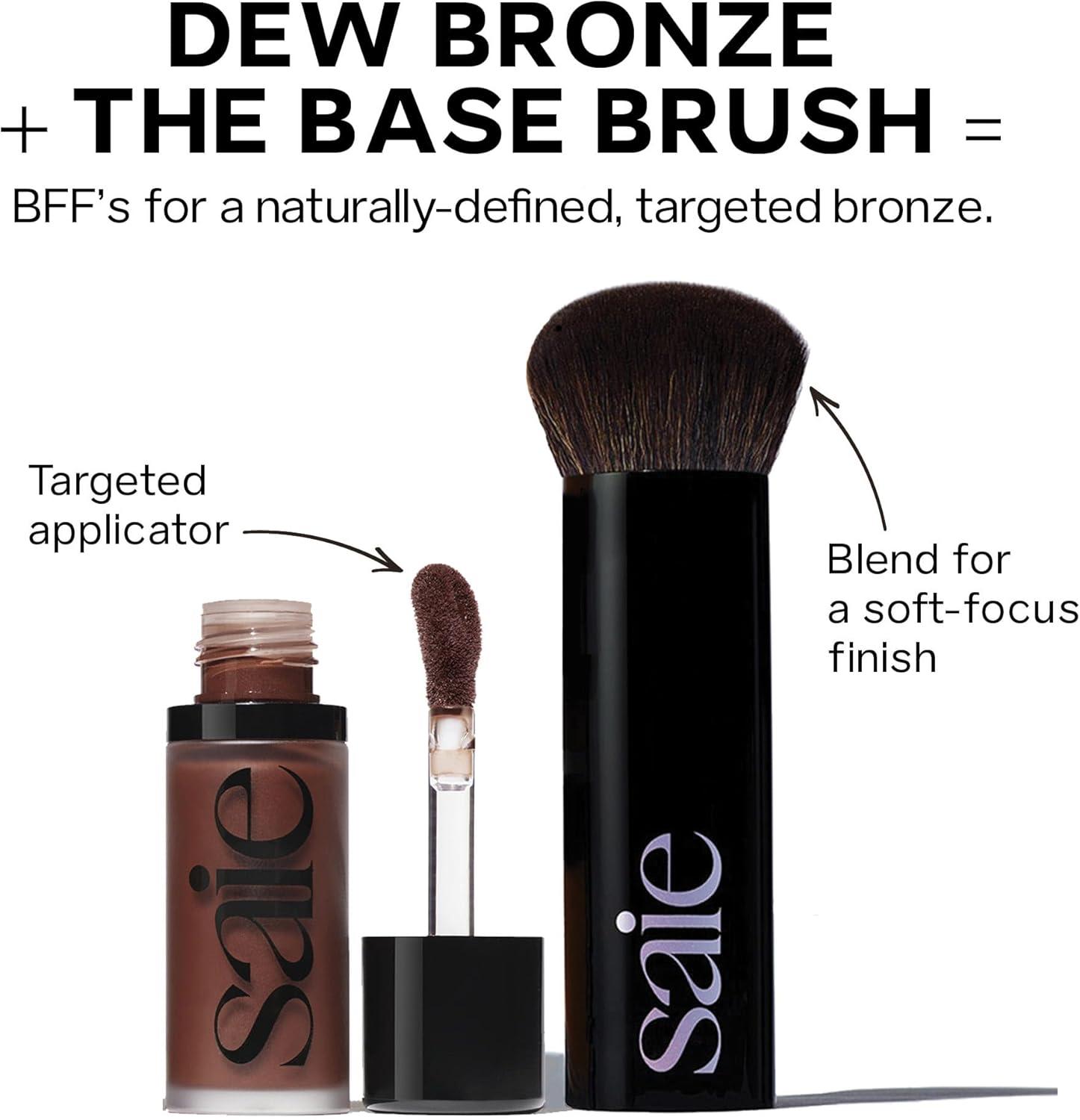 Saie Dew Bronze Soft-Focus Liquid Bronzer in Salt