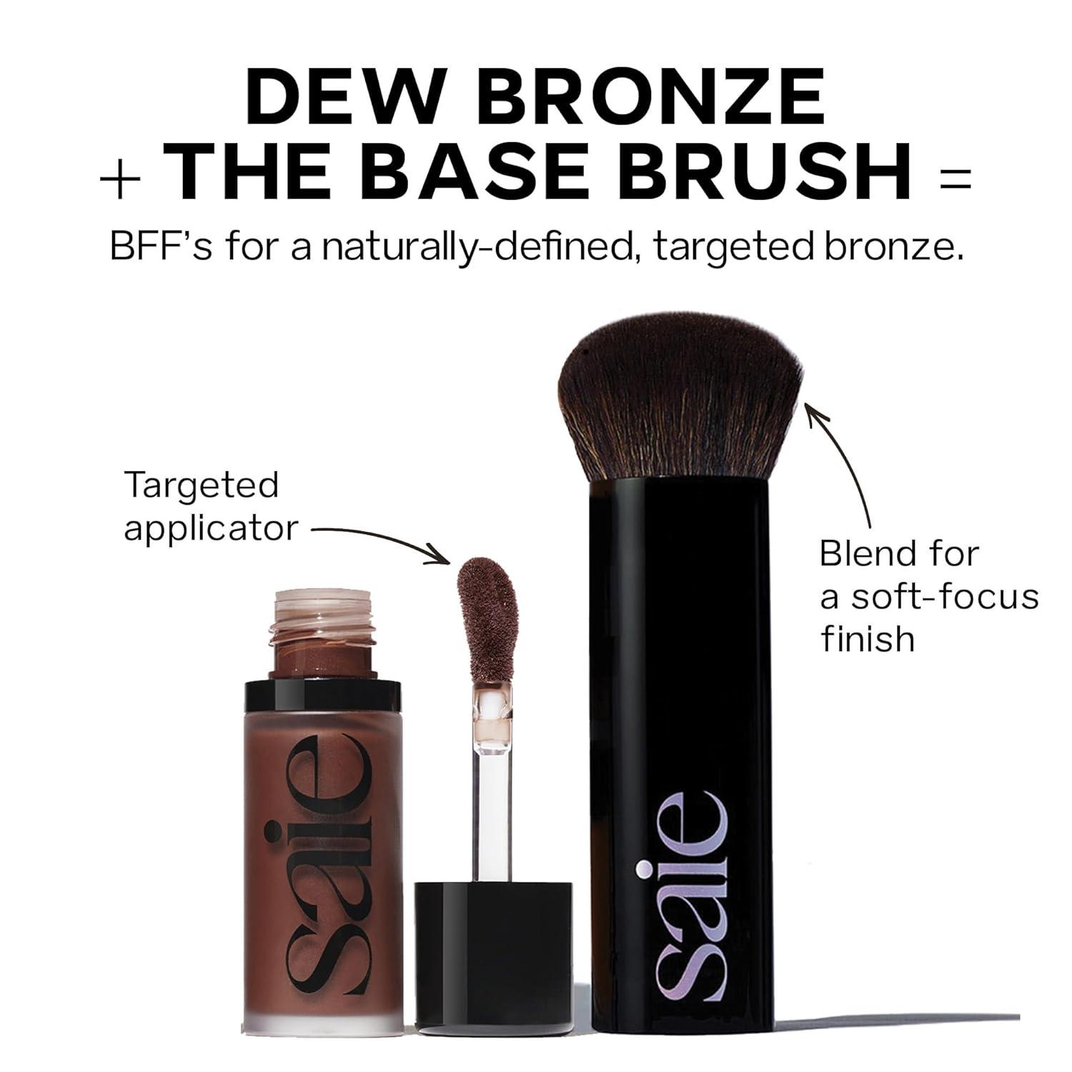 Saie Dew Bronze Soft-Focus Liquid Bronzer in Salt