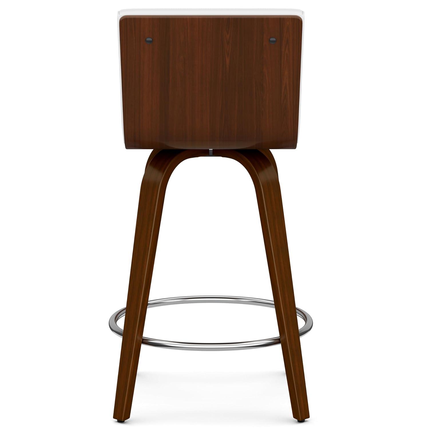 Roland Swivel Upholstered Counter Stool