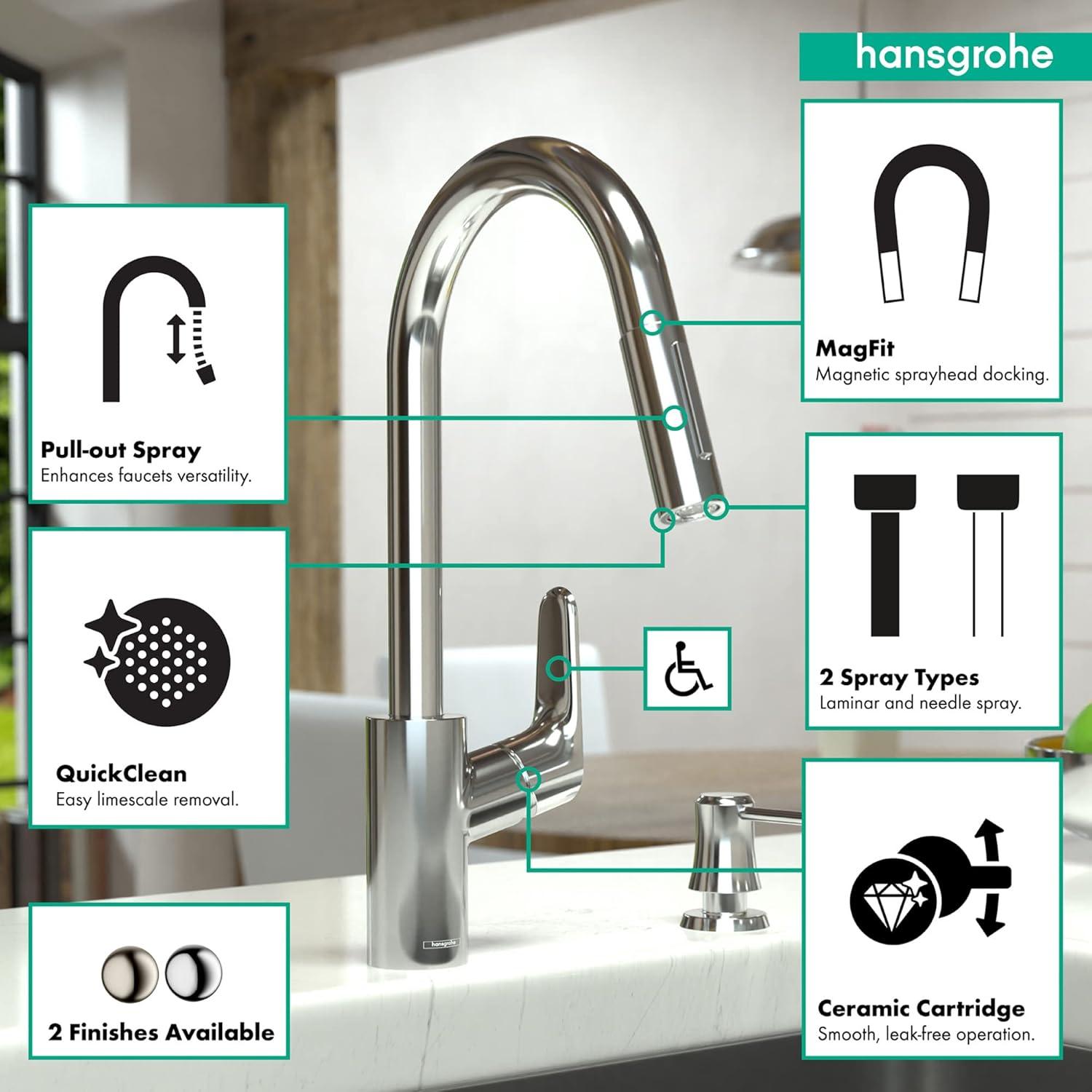 Focus Single Handle Kitchen Faucet