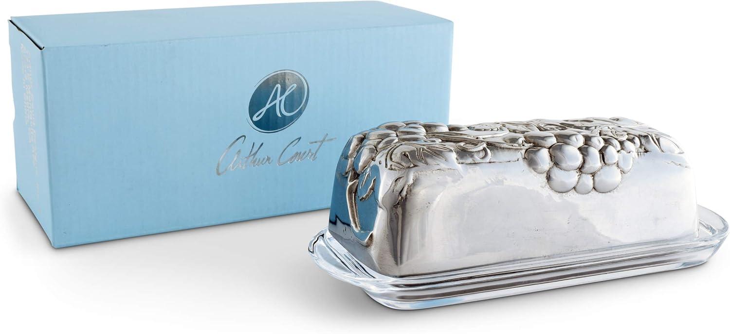 Arthur Court Designs Arthur Court Designs Grape Aluminum Butter Dish
