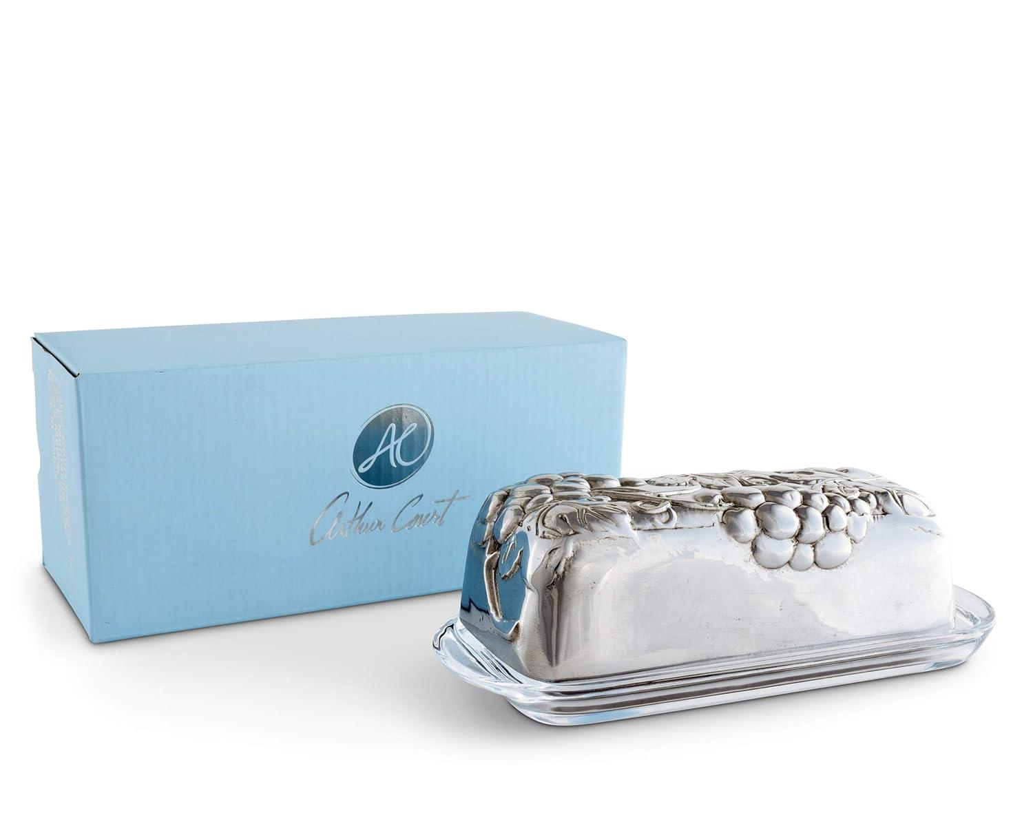 Arthur Court Designs Arthur Court Designs Grape Aluminum Butter Dish
