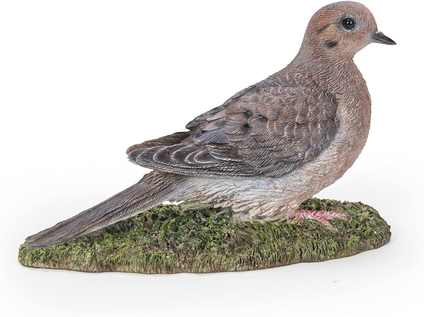 Mourning Dove on grass Garden Statue