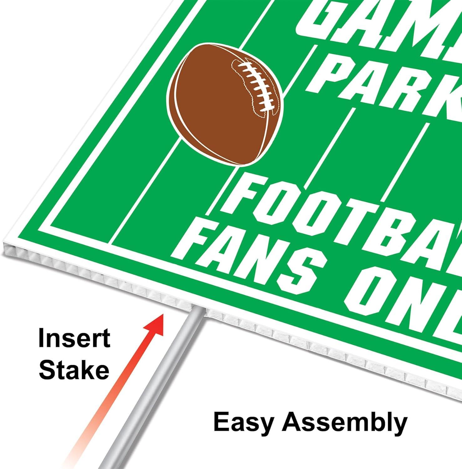 The Beistle Company Football Signs