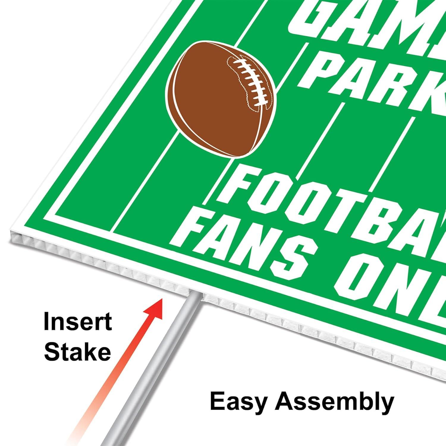The Beistle Company Football Signs