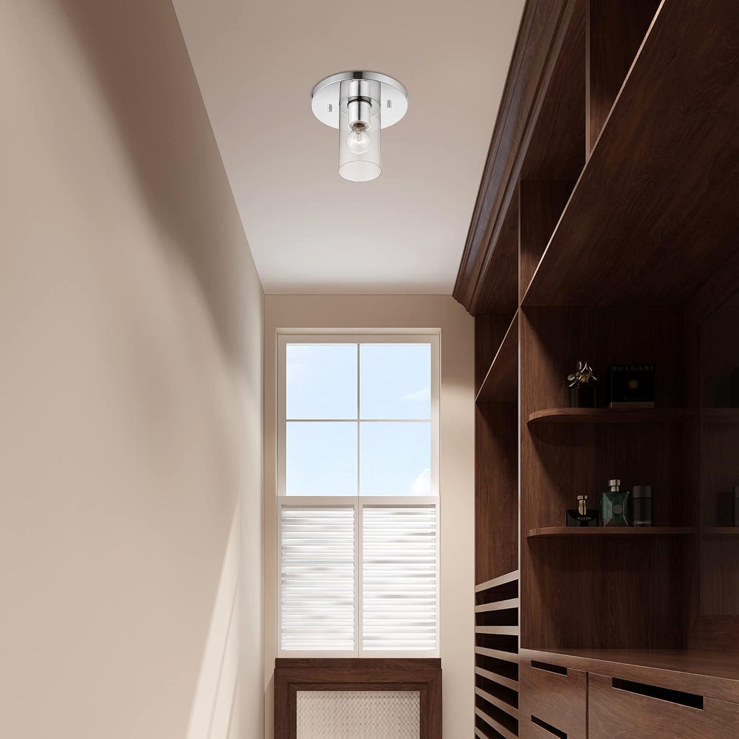 Mollie Glass Flush Mount