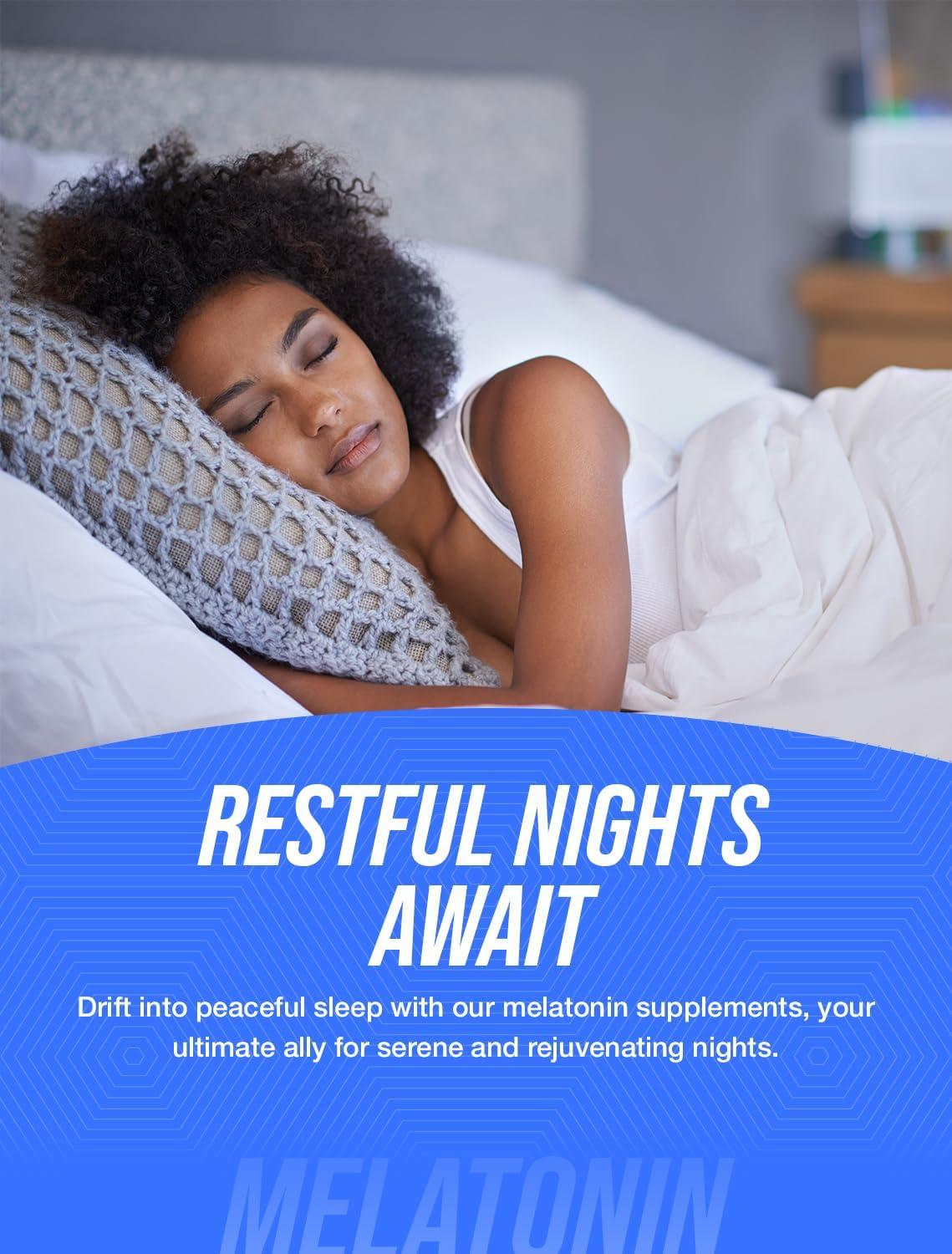 Vegan Unflavored Melatonin Powder for Sleep Support, 25g