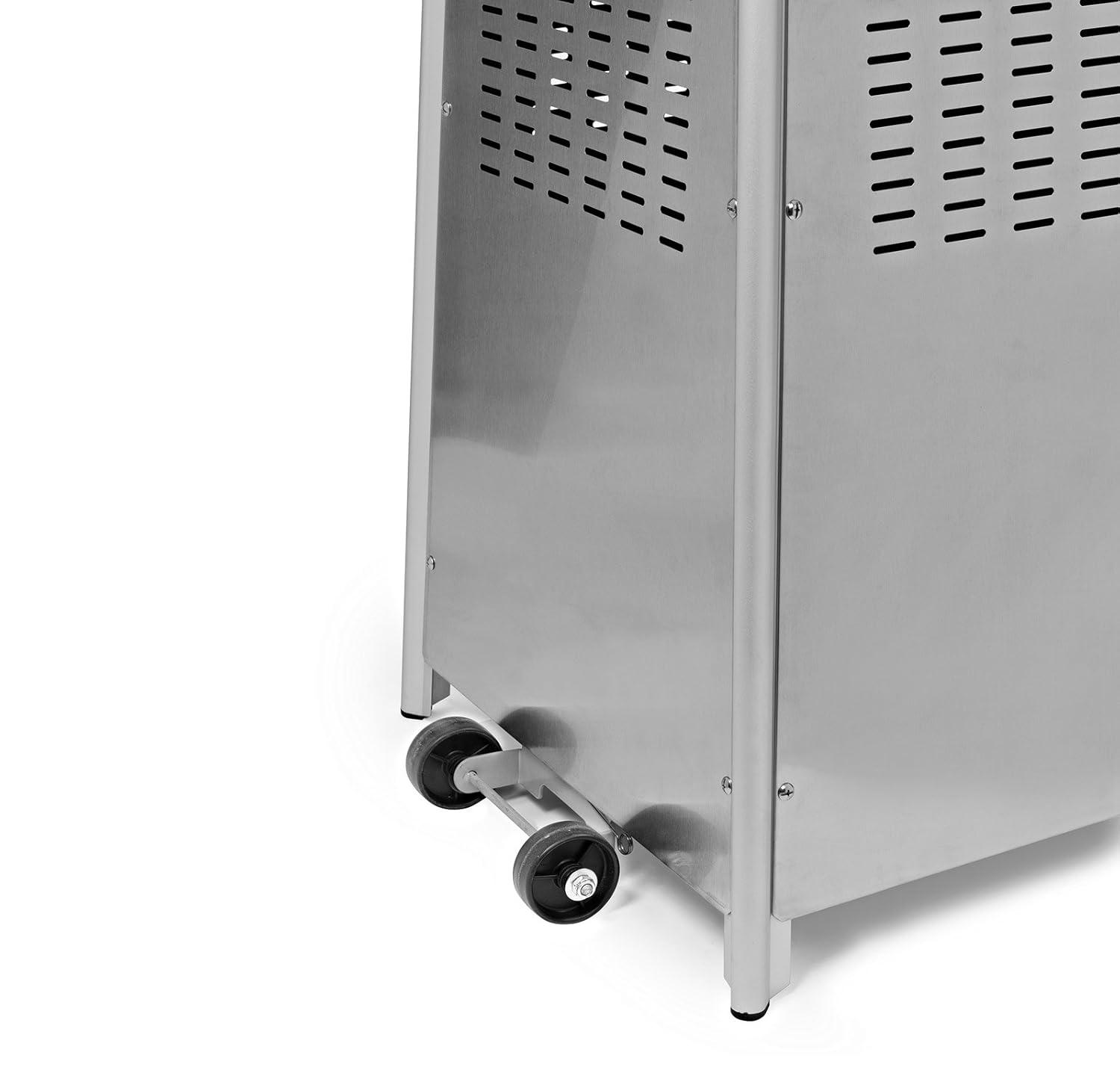 Thermo Tiki Outdoor Propane Patio Heater - Stainless Steel