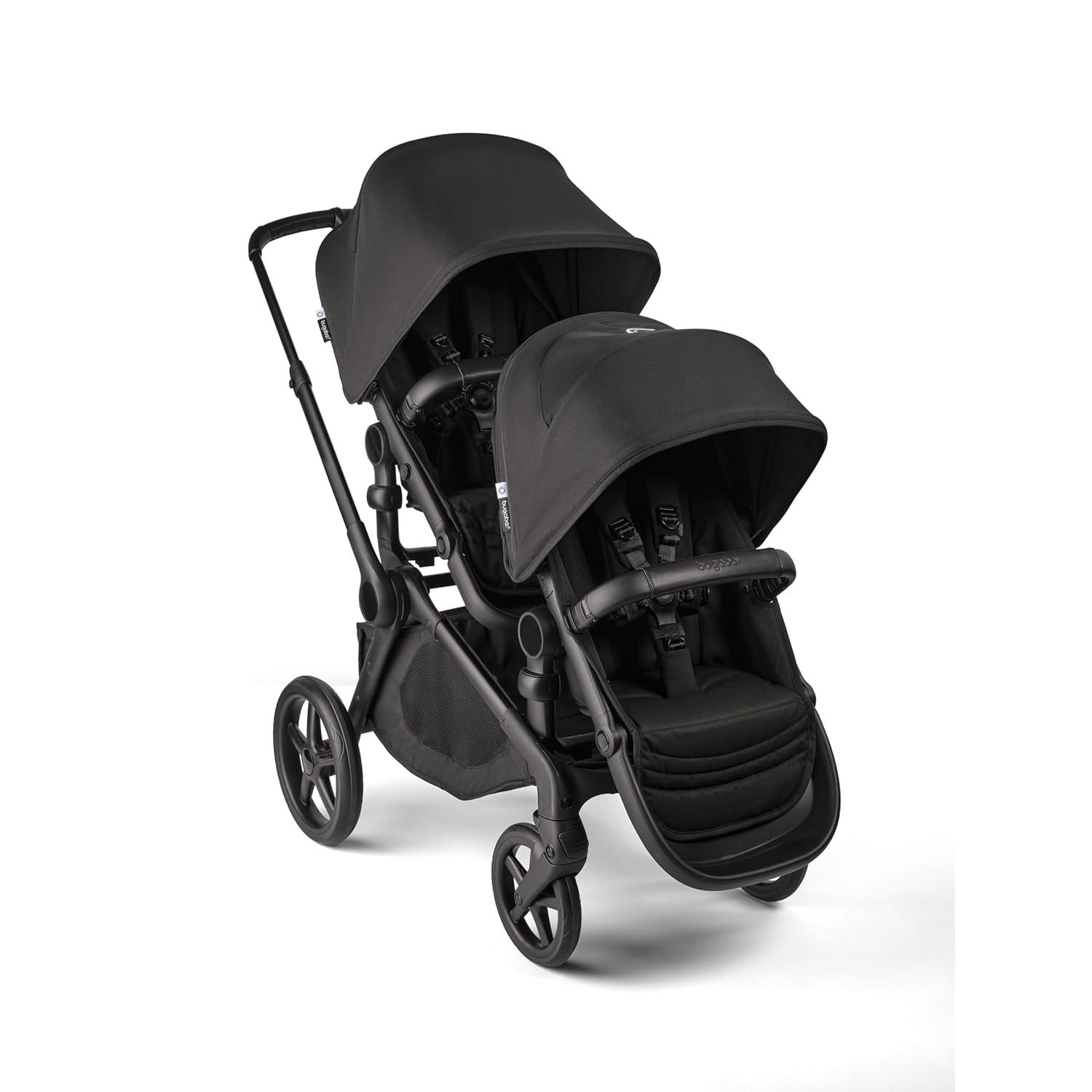 Bugaboo Kangaroo Sibling Stroller Seat - Midnight Black