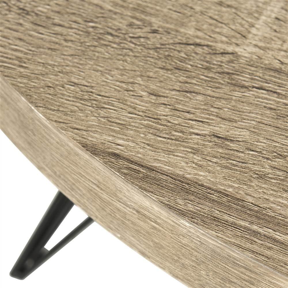Mansel Coffee Table - Light Oak - Safavieh