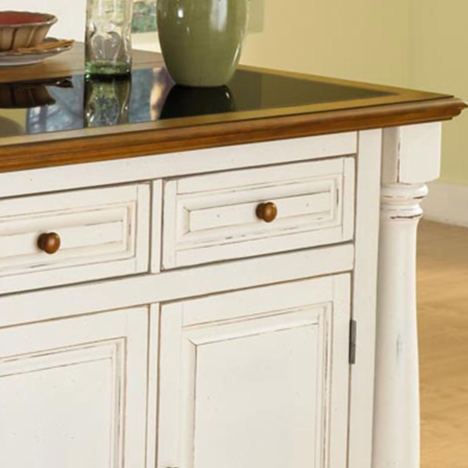Home Styles Monarch Granite Top Kitchen Island