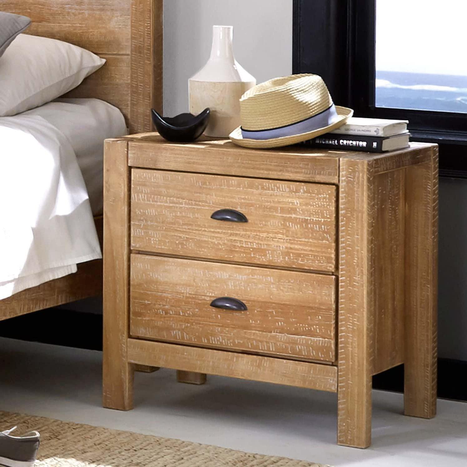 Grain Wood Furniture Montauk 24'' W Solid Wood Nightstand