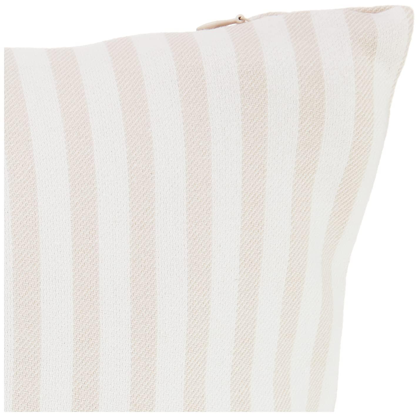 Nautica Nautica Saybrook Beige Button Throw Pillow