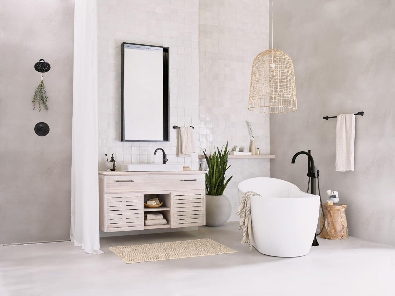 Doux Single Hole Bathroom Faucet with Drain Assembly