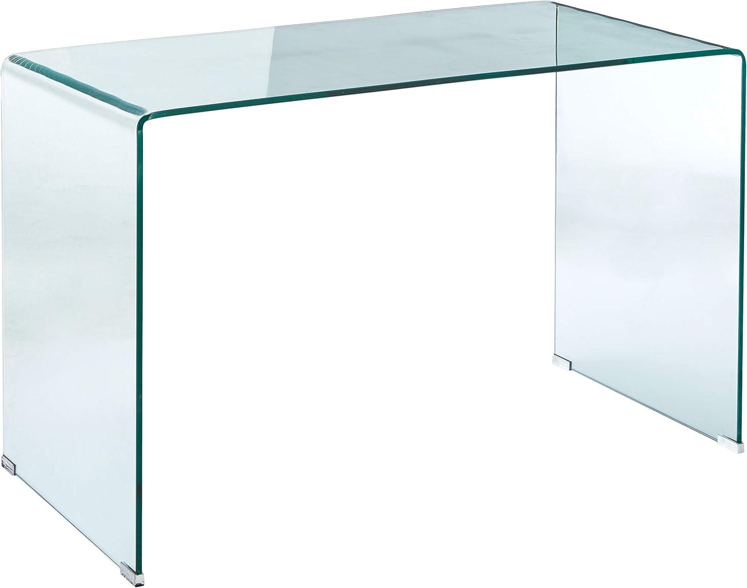 Ripley Transparent Glass 47.25'' Home Office Desk