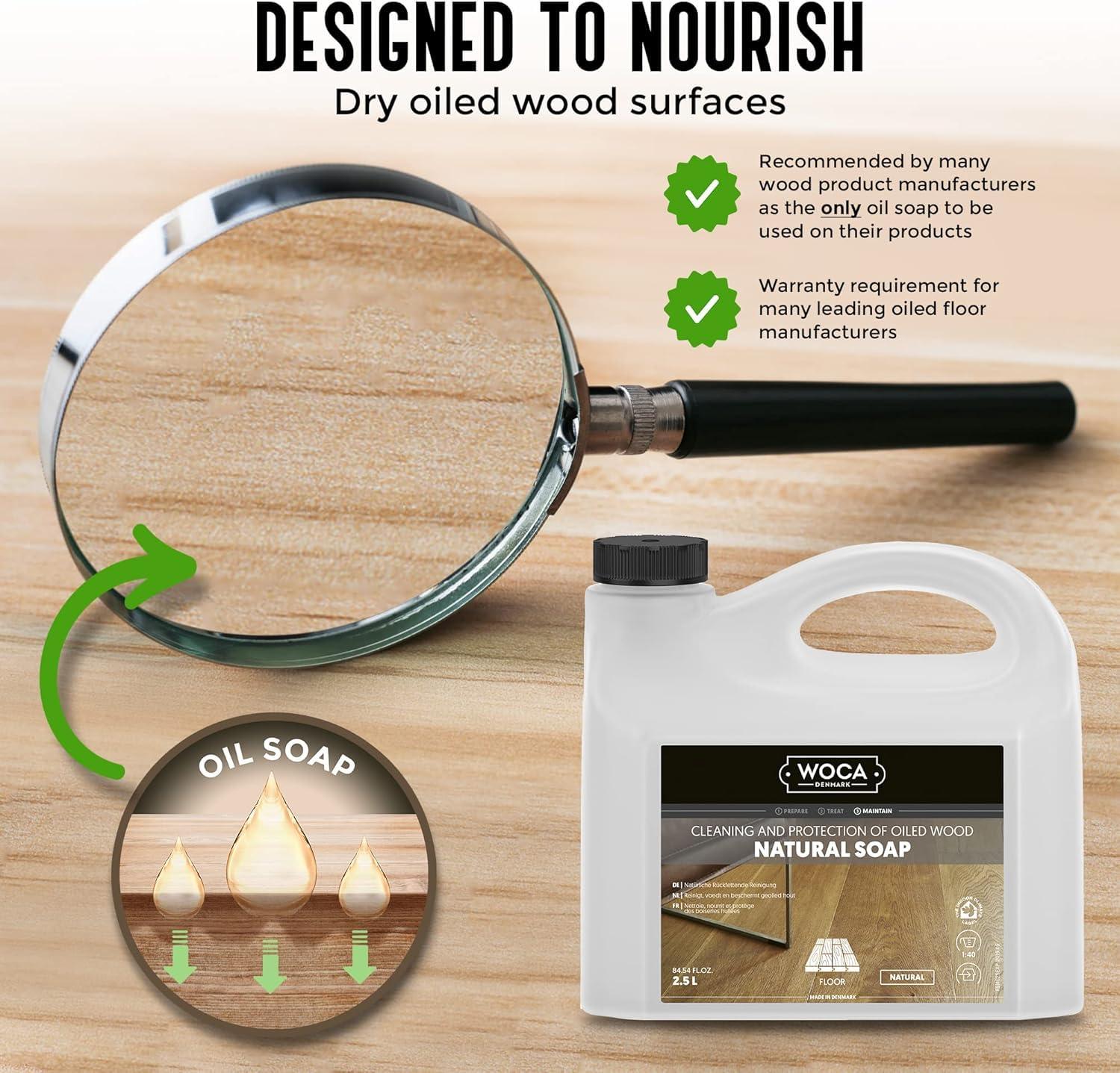 WOCA Natural Soap Wood Floor Cleaner concentrate