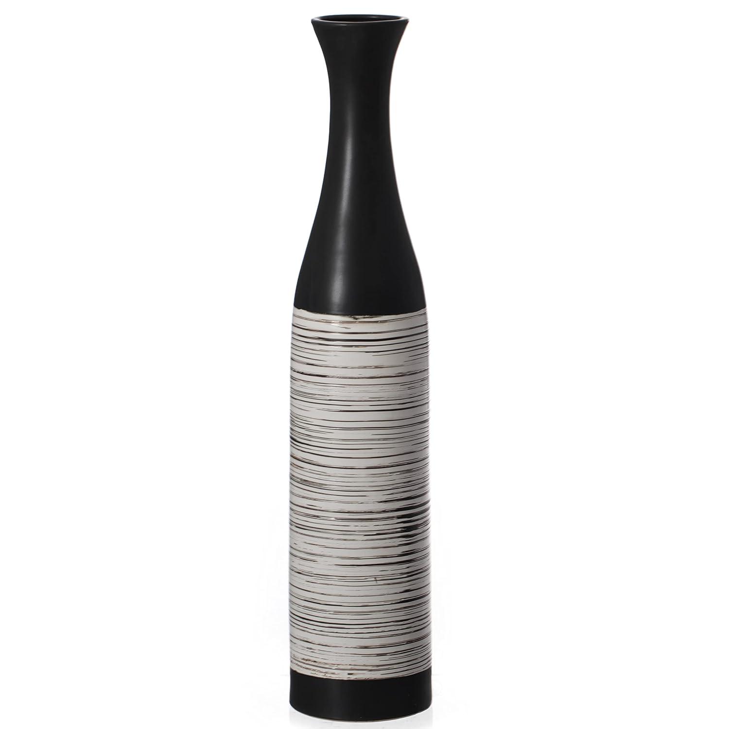 Uniquewise Handmade Ceramic Floor Vase