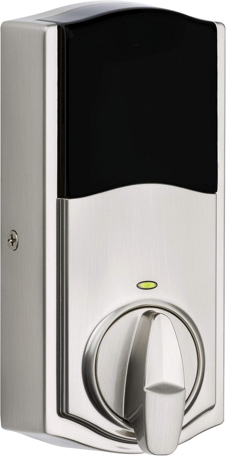 Kwikset 914 Traditional Keypad SmartCode Electronic Deadbolt Smart Lock featuring SmartKey Security and ZigBee 3.0 Technology in Satin Nickel, Large, 914TRL ZB 3.0 15