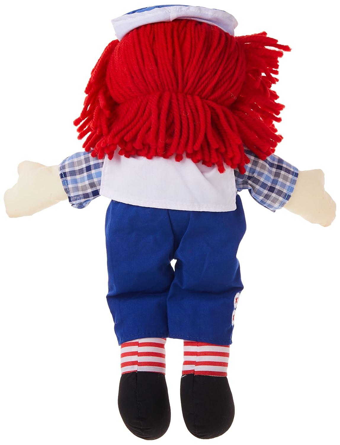 Aurora World Raggedy Andy Classic Doll, 16 Inches, Stuffed Doll