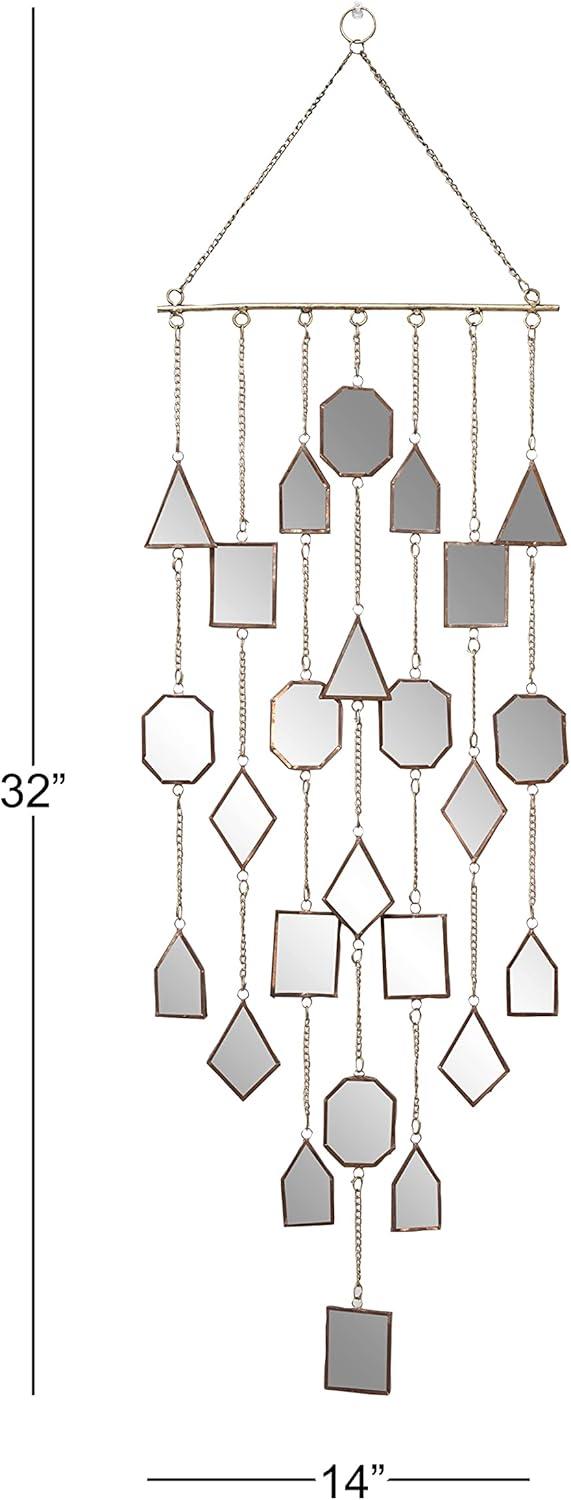 Glass Abstract Wind Chime