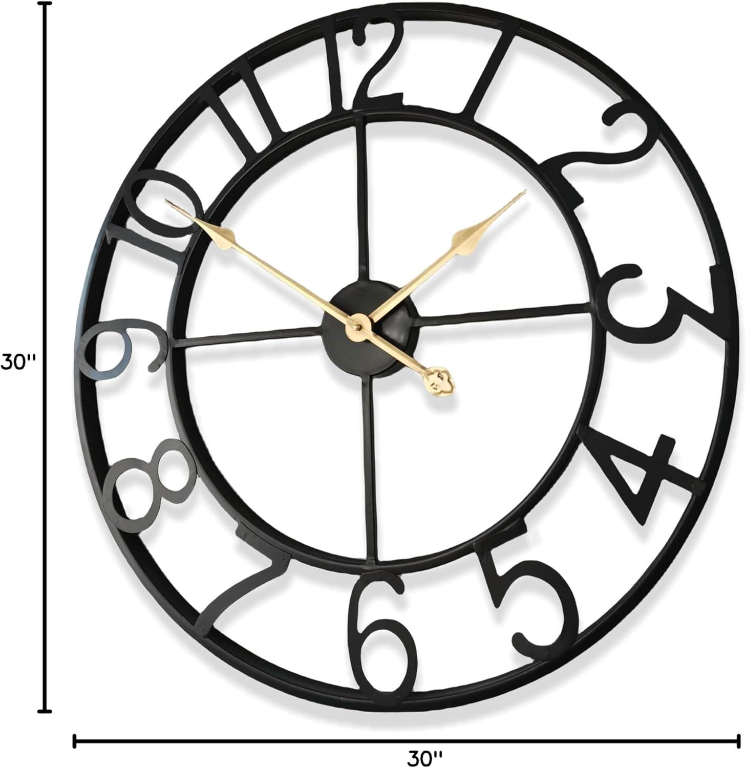 Sorbus Large 16" Numeral Analog Decorative Wall Clock